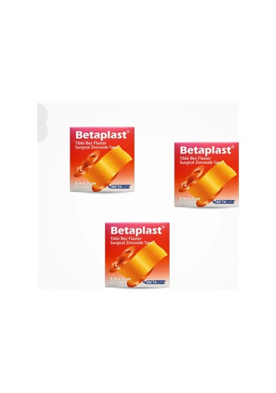 Betaplast Tıbbi Bez Flaster 5cm X 5m - 3 Adet