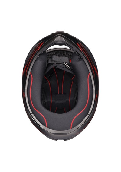 Agv Kask K1 S Slıng Matt Black Red Kask Renkli