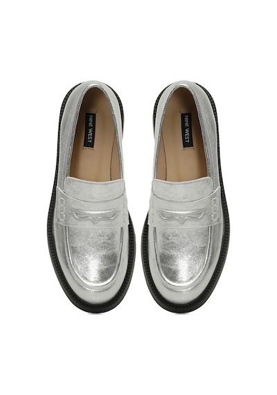 Nine West Lunler2 5fx Gümüş Kadın Loafer 000000000102005278 GÜMÜŞ