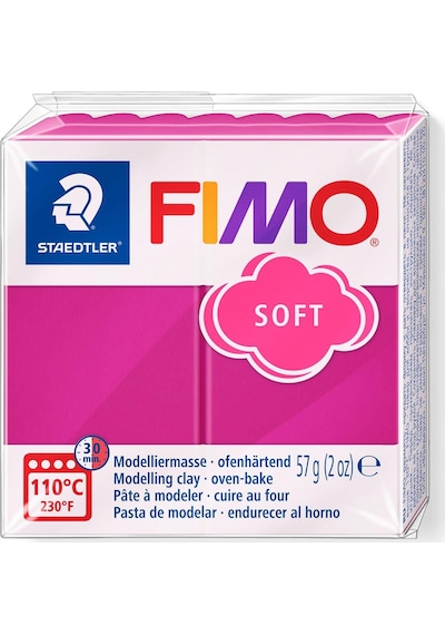 Staedtler Fimo Soft Polimer Kil 22 Raspberry