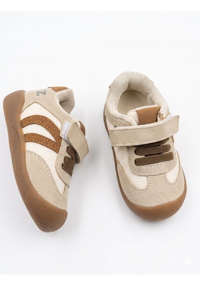 Mcdark Çocuk Unisex İlk Adım Sneaker Ayakkabı-bej