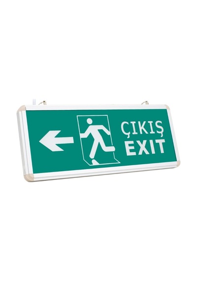 Cata Ct-9170 3 Watt Acil Çıkış Exıt Levhası Sola Ledli Şarjlı Hsplinm-6560