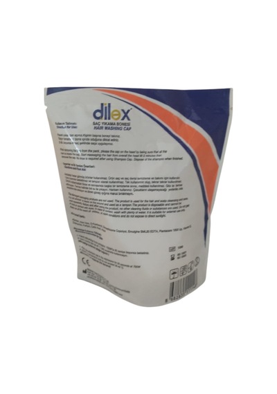 Dilex Antibakteriyel Saç Yıkama Bonesi 2Adet