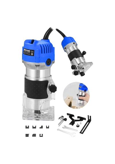 Steiner 3000 Watt Devirli Formika Traşlama Freze Makinesi