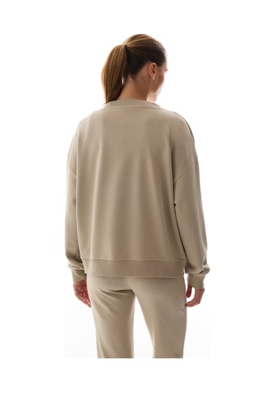 Penti Bej Geniş V Yakalı Sweatshirt