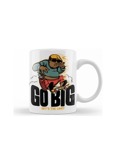 Go Big Kupa Bardak Porselen Karışık