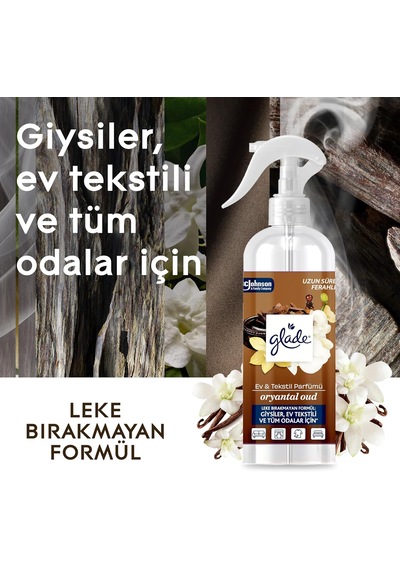 Ev Ve Tekstil Spreyi Oryantal Oud 450 Ml, Leke Bırakmaz Diğer