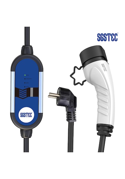 Sgstec Ev Type2 16A Taşınabilir Elektrikli Araç Şarj Cihazı