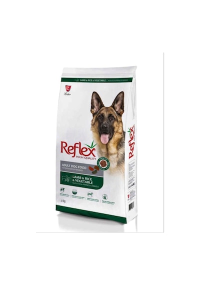 Reflex Kuzu Etli & Pirinçli & Sebzeli Yetişkin Köpek Maması 3 Kg