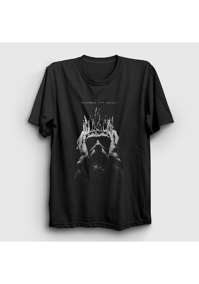 Presmono Unisex Burials Katatonia T-shirt Siyah