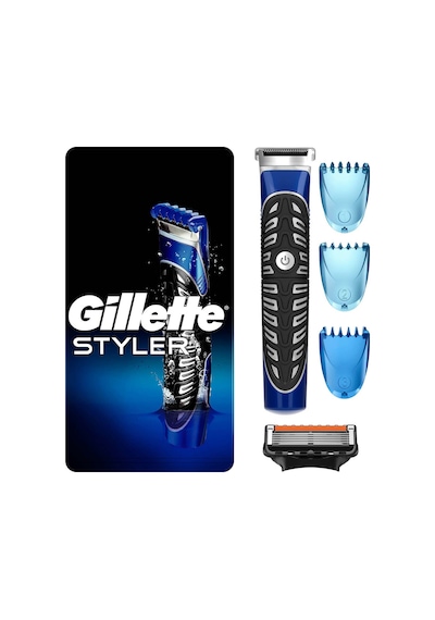 Gillette Fusion Proglide Styler 4'ü 1 Arada Tıraş Makinesi (Tıraş Bıçağı, Kenar Düzeltici, Sakal Şekillendirici ve Vücut)