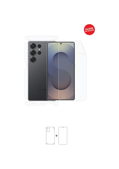 Samsung Galaxy Uyumlu S25 Ultra Ekran, Arka Ve Yan Koruyucu Fullbody Kaplama Tpu Film