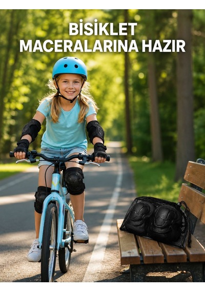 Semel Dizlik Dirseklik Siyah