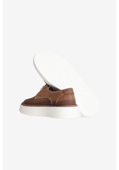 Ac&co Erkek Vızon %100 Nubuk Rahat Taban Casual Ayakkabı Vizon