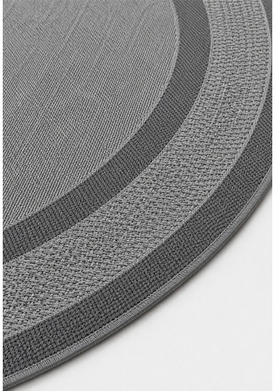 Modern Sisal 8001 Antrasit Daire Leke Tutmayan Kaymaz Taban Salon Mutfak Koridor Balkon Halısı