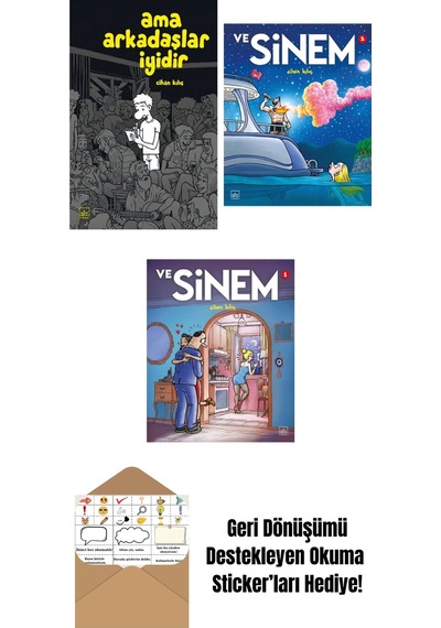 Ama Arkadaşlar İyidir + Ve Sinem 2. Cilt + Ve Sinem 1. Cilt