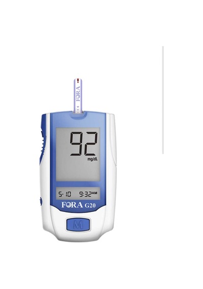 G20 Seker Ölçüm Cihazı + G20 Sekeri Test Strip 50'li