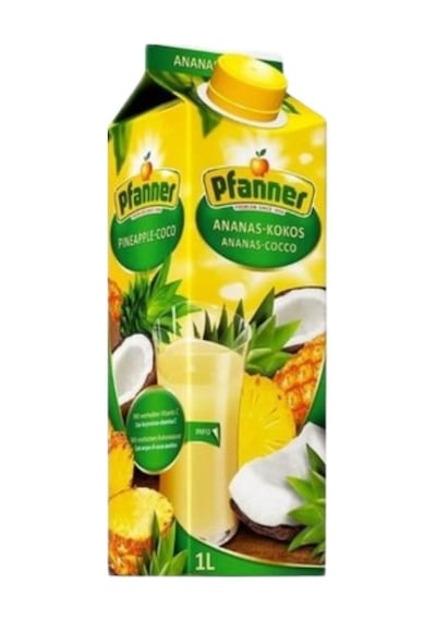 Pfanner Ananas-kokos Meyve Suyu 2 Lt