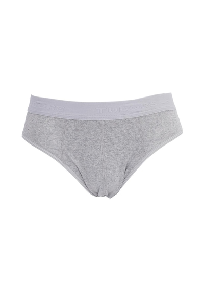 Tudors Erkek 6'lı Paket Likralı Pamuklu Gri Slip Külot-41738 Gri