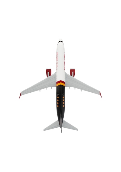 Zekupp Boeing 737-800 1/100 Ölçek Welcome To Hell Tasarımlı Maket Uçak