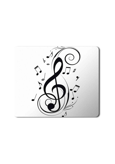 Müzik Nota Sol Anahtarı Laaa Laaa La Mouse Pad Mousepad