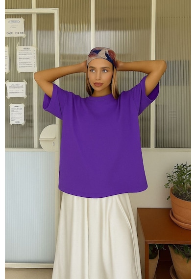 Oversize Unisex T-shirt Mor