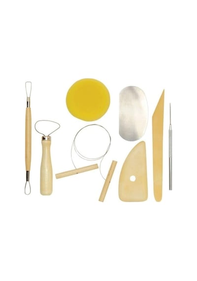 Karin Rich Seramik Başlangıç Seti 8 Parça Pottery Tool Kıt Diğer