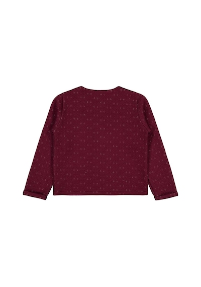 Civil Girls Gizli Çıtçıtlı 6-9 Yaş Hırka Kırmızı