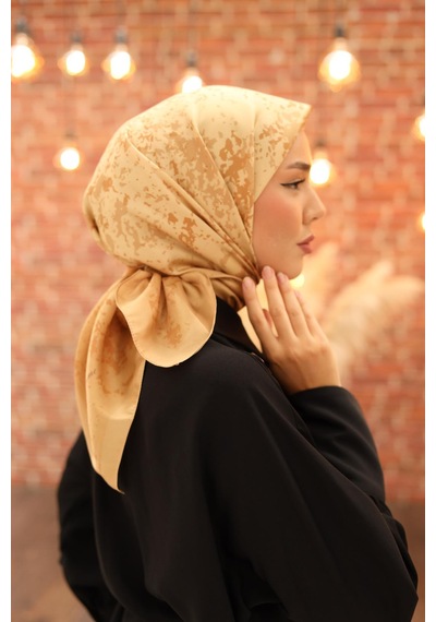 Silk Home Shiny Eşarp 75007-32 Koyu Gold