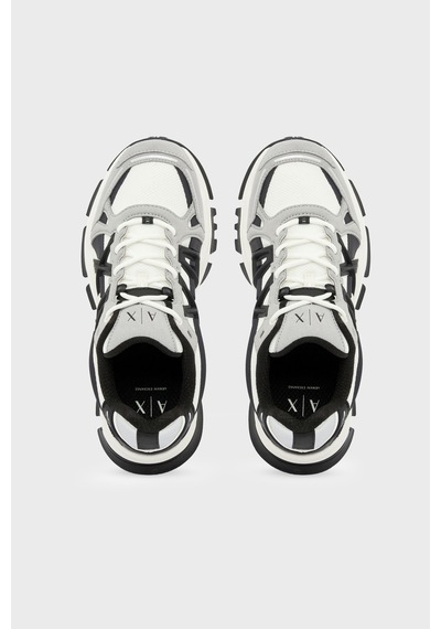 Armani Exchange Logolu Sneaker Ayakkabı Erkek Ayakkabı Xm003608 Af29104 M8457 Gri-beyaz-siyah Armani Exchange Logolu Sneaker Ayakkabı Erkek Ayakkabı Xm003608 Af29104 M8457 Gri-beyaz-siyah