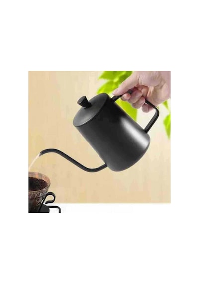 Barista Kahve Demleme İbriği Kahve Cezvesi Mini Slim Kettle 600 Ml Kapaklı Mkk-60 Diğer