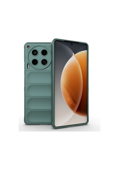 Adige Tecno Camon 30 4g Uyumlu Kılıf Etnik Optimum Silikon Yeşil