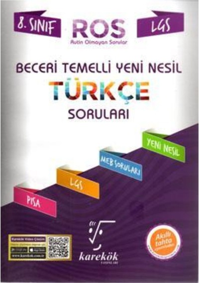 Karekök 8sınıf Beceri Temelli Yeni Nesil Türkçe Soruları