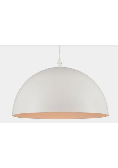 Mylights  40 Cm Beyaz Metal Sarkit Mutfak Ve Genç Odasi Yatak Oda