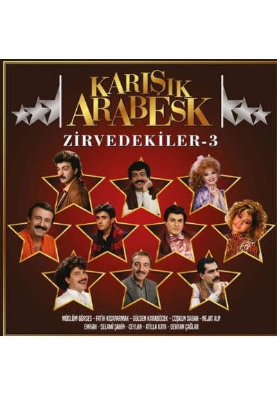 Karışık Arabesk Zirvedekiler 3 - Plak