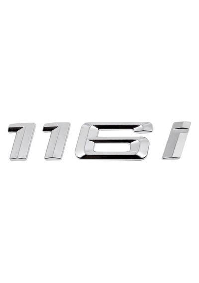 Parçazamanı Bmw 116I F20 Arka Bagaj Yazısı Krom