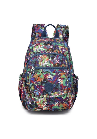 Orta Boy Kadın Sırt Çantası Smart Bags Krinkıl Kumaş 1187 Petunia