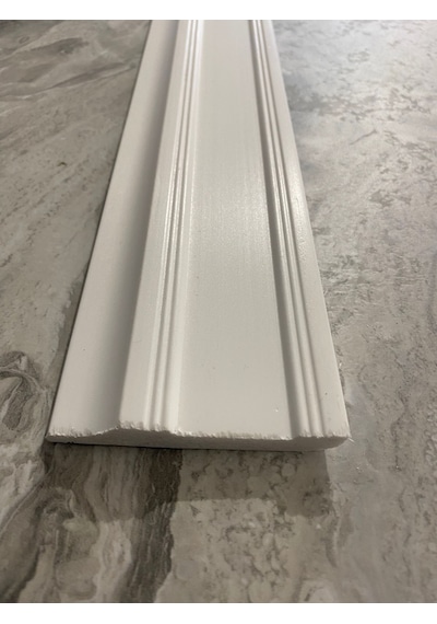 8 Cm Düz Suya Dayanıklı Boyanabilir Polimer Süpürgelik
