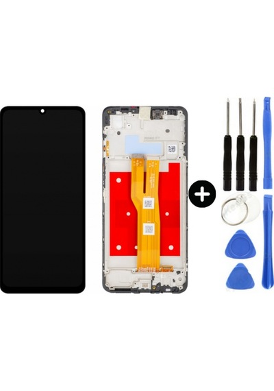 Samsung A07 Sm-a075f Uyumlu Çıtalı Oled Lcd Ekran Dokunmatik + Tamir Seti