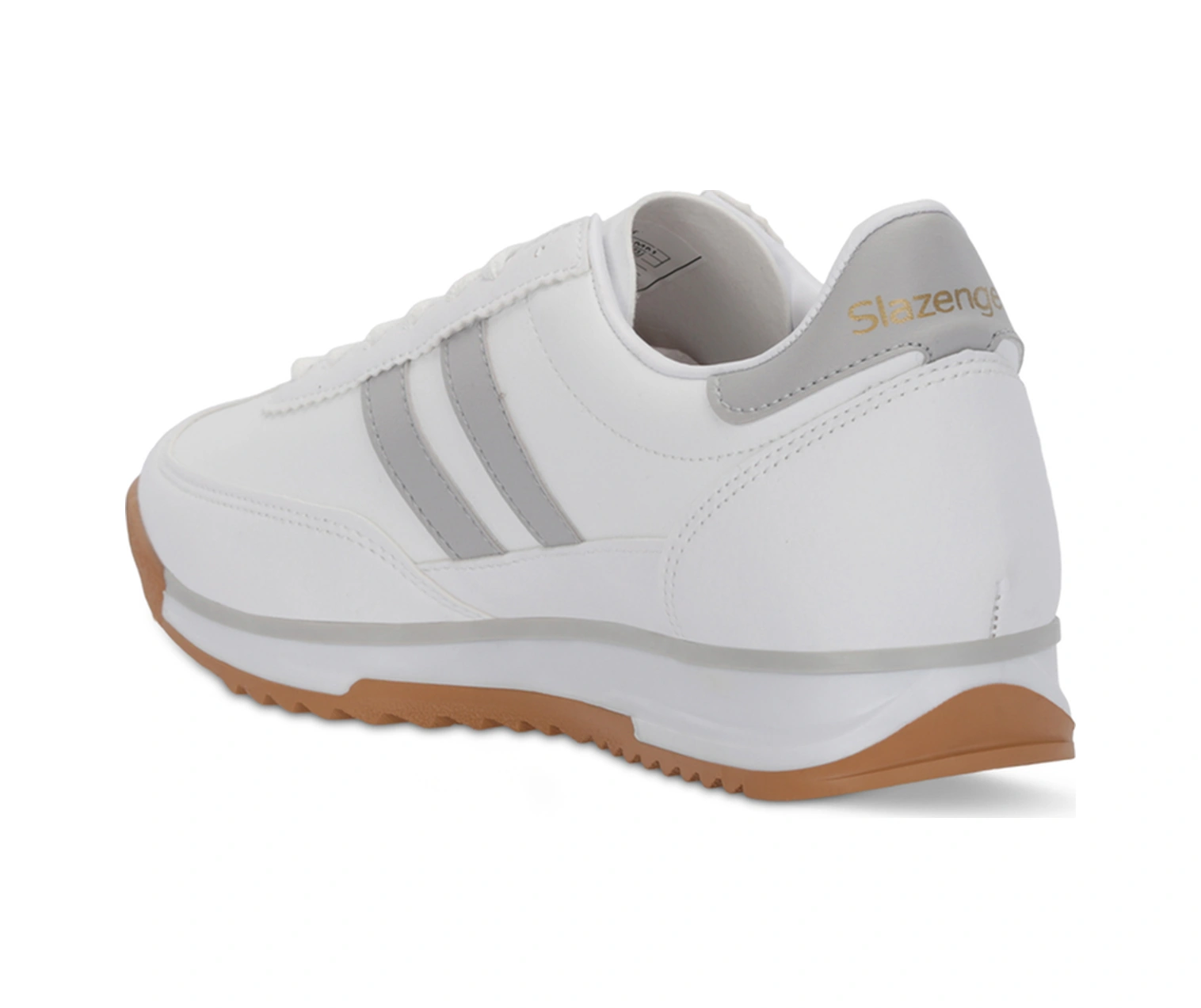 Slazenger Oklahoma Kadın Beyaz / Gri Günlük Spor Ayakkabısı Beyaz / Gri