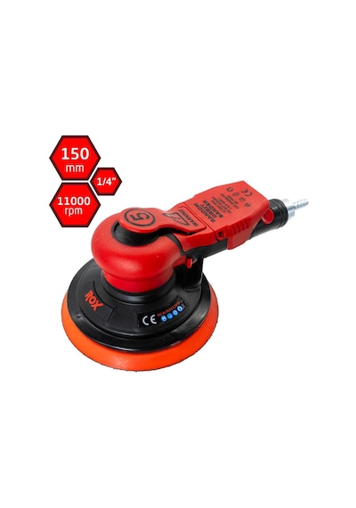 Rox 0301 Orbital Havalı Zımpara Makinesi 150 MM