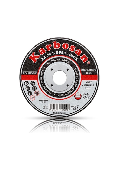 Karbosan 230x1.9x22.23 İnox Kesme Diski