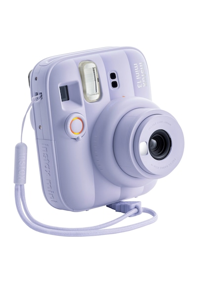 Instax Mini 13 Dreamy Purple Fotoğraf Makinesi Deri Çanta Kıskaç + 10'lu Film Hediye Seti