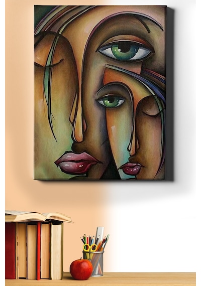 Webstyle Sayılarla Boyama Seti Kasnaklı Silüet 60 X 75 Cm