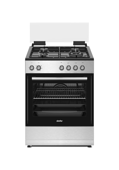 Simfer 1261 Tam Boy Fırın 3G+1Wok Turbo 7 Fonksiyon + Grill