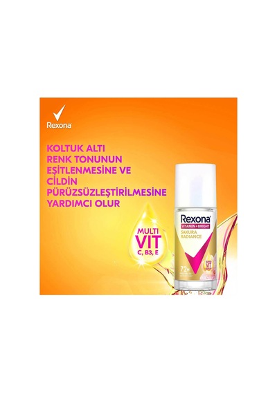 Vitamin Bright Kadın Roll On Deodorant Sakura Radiance 45 Ml X2