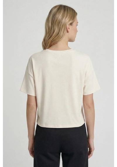 Hummel Roble S/s 912331-9157 Kadın Krem T-shirt