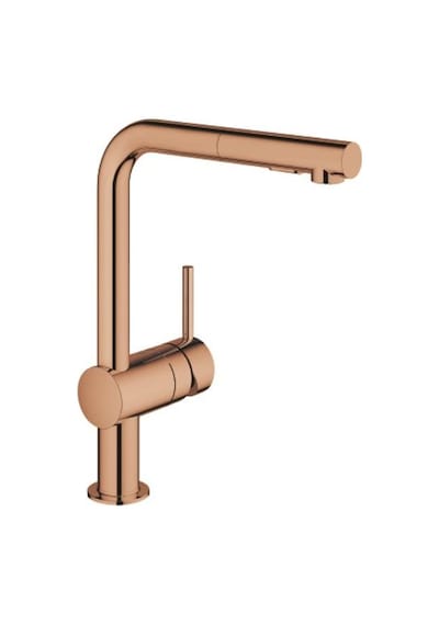 Grohe Minta 30274DA0 Tek Kumandalı Eviye Bataryası Bakır