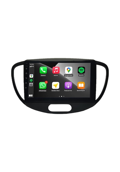 Navigate Hyundai İ10 Android Carplay Multimedya 2008-2012 2gb Ram + 32gb Hafıza + 4 Çekirdek