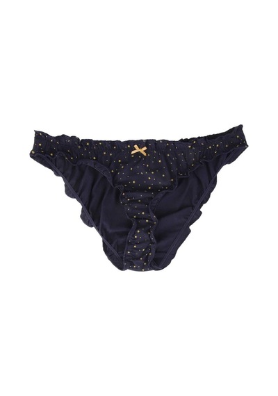 Sebatingo Kadın Külot Bikini Fırfırlı Pamuklu Çok Renkli 5 Li Paket